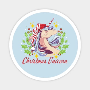 Proud Christmas Unicorn Magnet